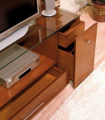 Mueble de tv Art Decó Atenas, detalle