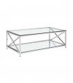 Mesa salón de cristal moderna Hawai