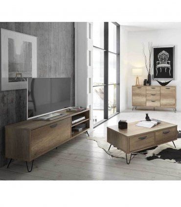 Mueble de tv industrial Luben