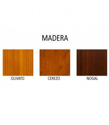 Mesa de rincón clásica Bema, acabados
