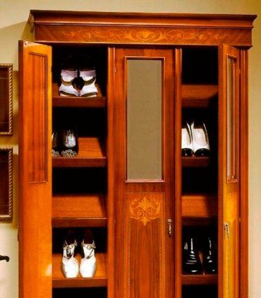 Mueble Zapatero Clásico Sauro, detalle