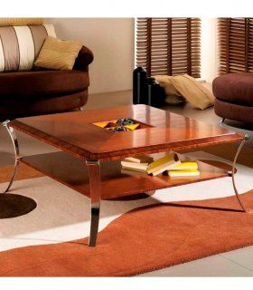 Mesa de Centro Art Déco R, cuadrada