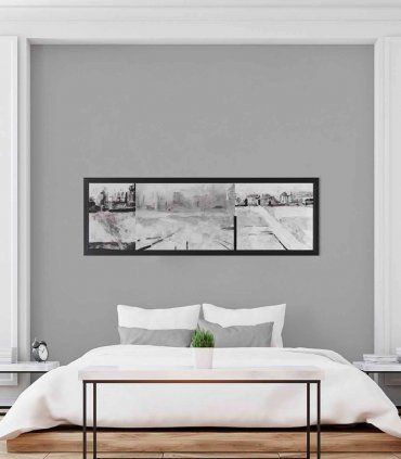 Cuadro original moderno Blanes
