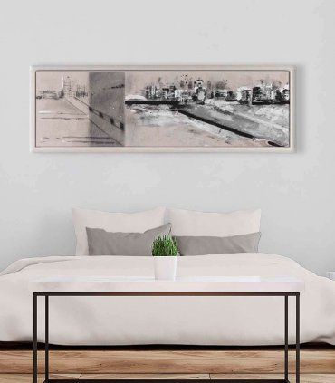 Cuadro original moderno Getaria