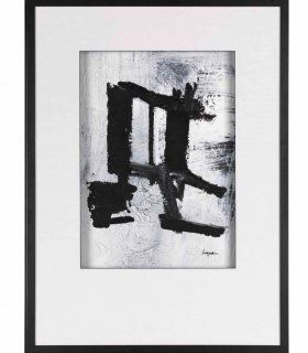 Cuadro abstracto Blacks 02