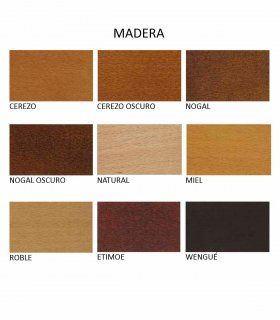 Acabados madera