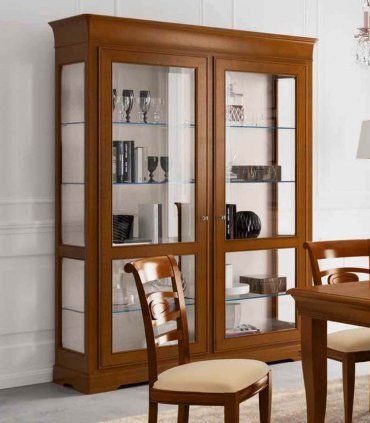 Vitrina 2 puertas clásica Bellagio