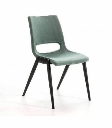 Silla de comedor tapizada Aloha