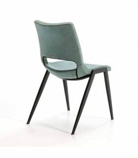 Silla de comedor tapizada Aloha