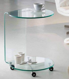 Mesa auxiliar de cristal Glass