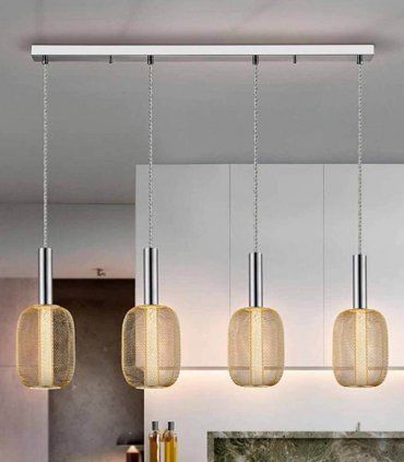 Lámpara de techo 4 leds Micrón