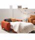Sofá cama italiano Alister, 1 plaza abierto