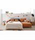 Chaiselongue con cama italiana Alister
