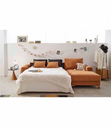 Chaiselongue con cama italiana Alister
