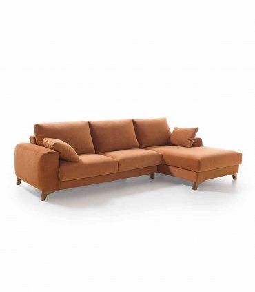 Chaiselongue con cama italiana Alister