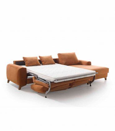 Chaiselongue con cama italiana Alister