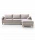 Sofá cama italiano con chaiselongue Manón