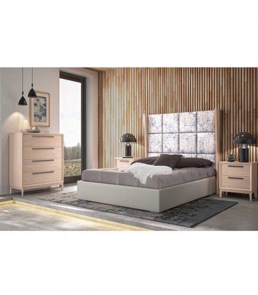 Cómoda recta Estoril, dormitorio