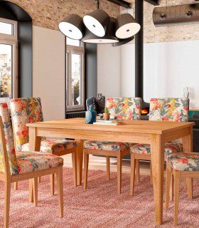 Mesa de comedor Fany, vista