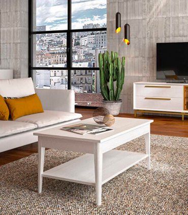 Mesa de salón elevable Estoril, salón