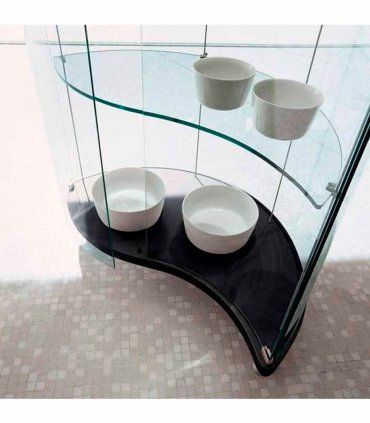 Vitrina de diseño Oregina, detalle