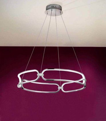 Lámpara led de diseño cromo Colette