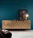 Aparador moderno Honey, roble natural