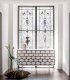 Aparador moderno Honey, lacado blanco