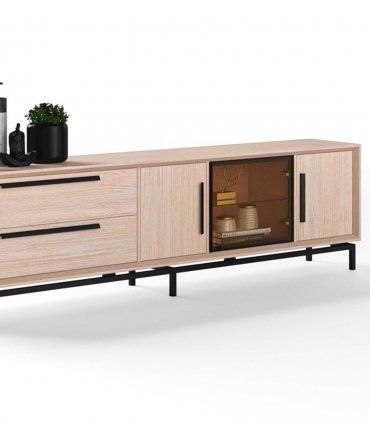 Mueble de Tv  Estoril dos puertas, detalle