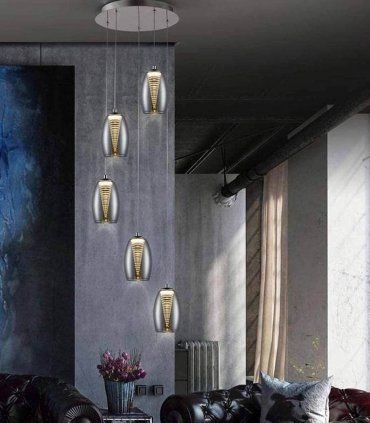 Lámpara moderna LED Nébula