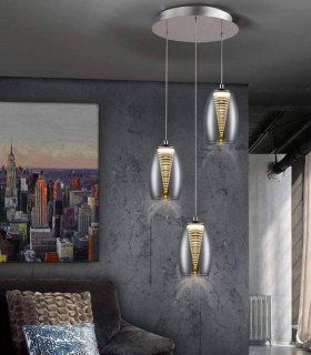 Lámpara LED 3 luces Nébula