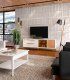 Mueble de Tv Estoril cristal, salón