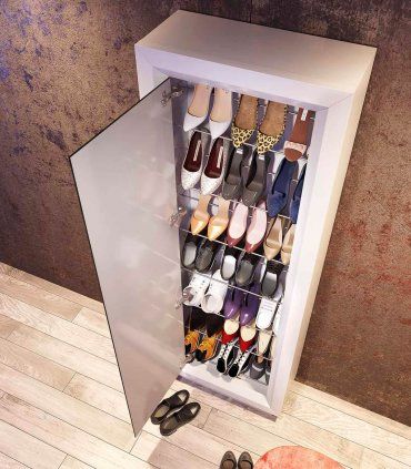 Zapatero con espejo vestidor Unique U39