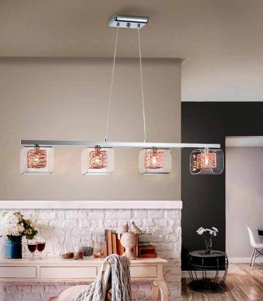 Lámpara LED 4 luces Líos