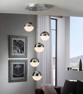 Lámpara de techo 5 luces LED Sphere