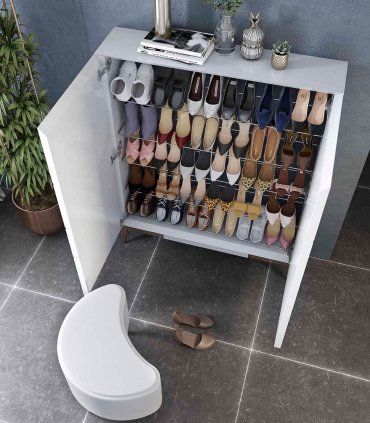 Zapatero grande de diseño Unique U41