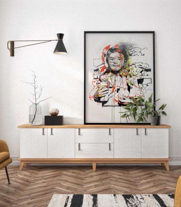 Mueble de televisión Sajonia G