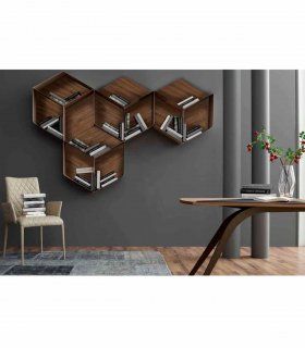 Estantería de diseño moderno Pangea