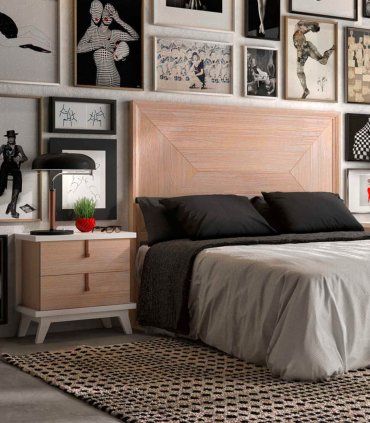 Dormitorio contemporáneo Sajonia