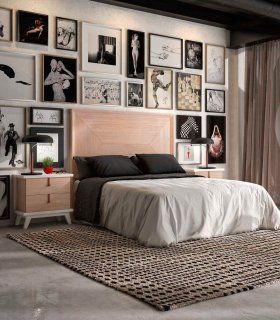 Dormitorio contemporáneo Sajonia