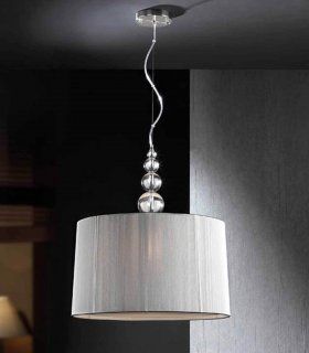 Lampara colgante moderna Argent Transparente
