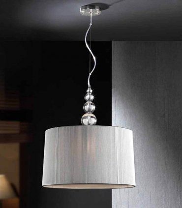 Lampara colgante moderna Argent Transparente