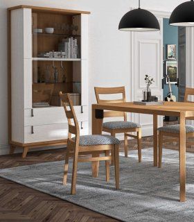 Vitrina 2 puertas contemporánea Sajonia