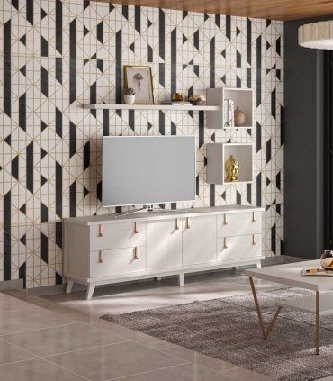 Mueble de Tv contemporáneo Sajonia, salón