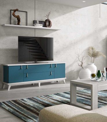 Mesa de Tv contemporánea Sajonia M, salón