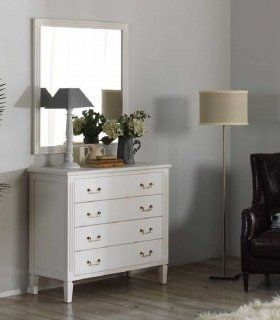 Dormitorio clásico Bacum, cómoda