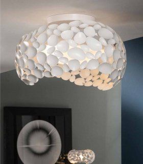 Plafón de techo blanco led Narisa