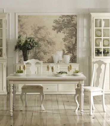Mesa comedor extensible Gober