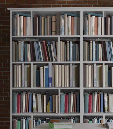 Librería estantería clásica Mallen, detalle