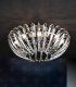 Plafón moderno de cristal 9 luces Ariadna